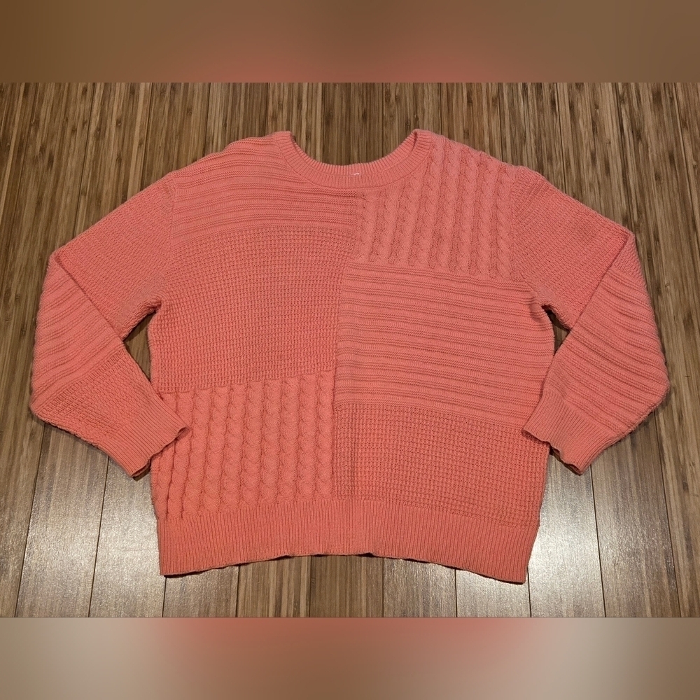 NWOT Time & Tru Women's Pink Sweater